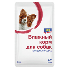 aro Корм влажный для собак с говядиной, 85г