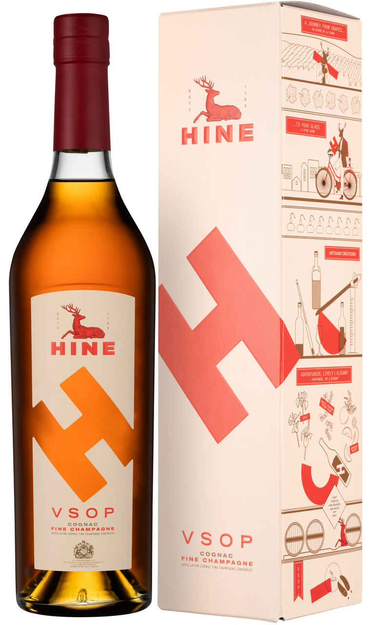 Изображение товара Коньяк Hine VSOP в подарочной упаковке, 0.7л