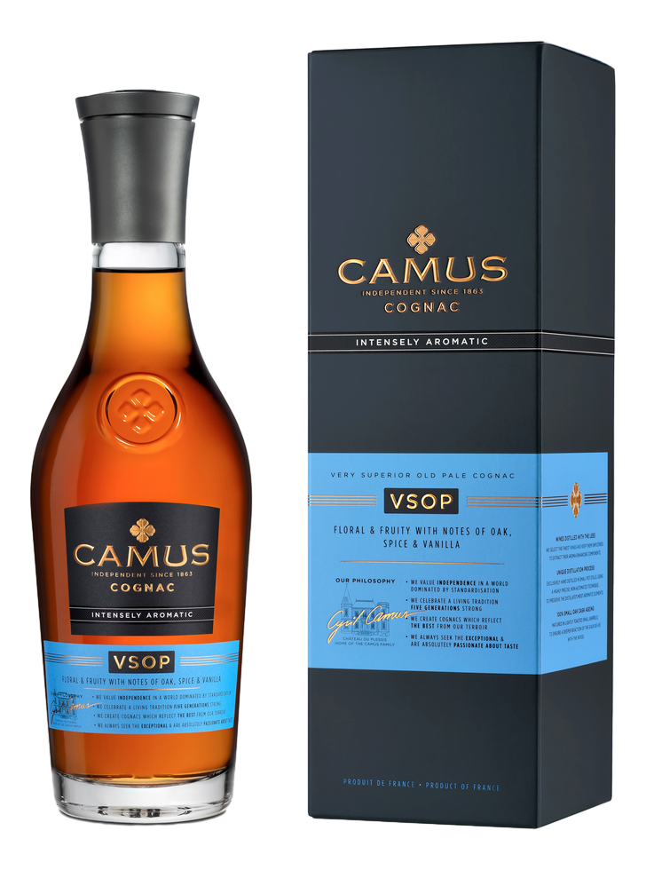 Изображение товара Коньяк Camus VSOP в подарочной упаковке 0.7л — французский элитный напиток