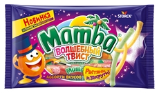 Конфеты жевательные Mamba Волшебный твист, 70г
