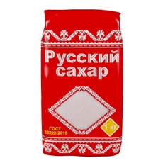 Сахар-песок Русский сахар белый кристаллический, 1кг