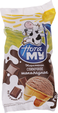 Мороженое сливочное Нота Му Шоколадное в вафельном стаканчике, 70г