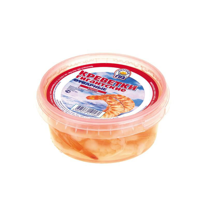 Креветки Круглый год гигантские в рассоле, 300г купить с доставкой на ...