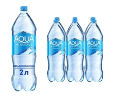 Вода Aqua Minerale питьевая негазированная, 2л x 6 шт