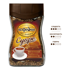 Кофе Московская кофейня на паяхъ Суаре растворимый сублимированный, 95г
