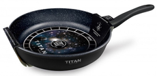 Сковорода с ручкой Нева металл посуда Titan space, 28см