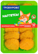 Наггетсы куриные Троекурово охлажденные, 350г