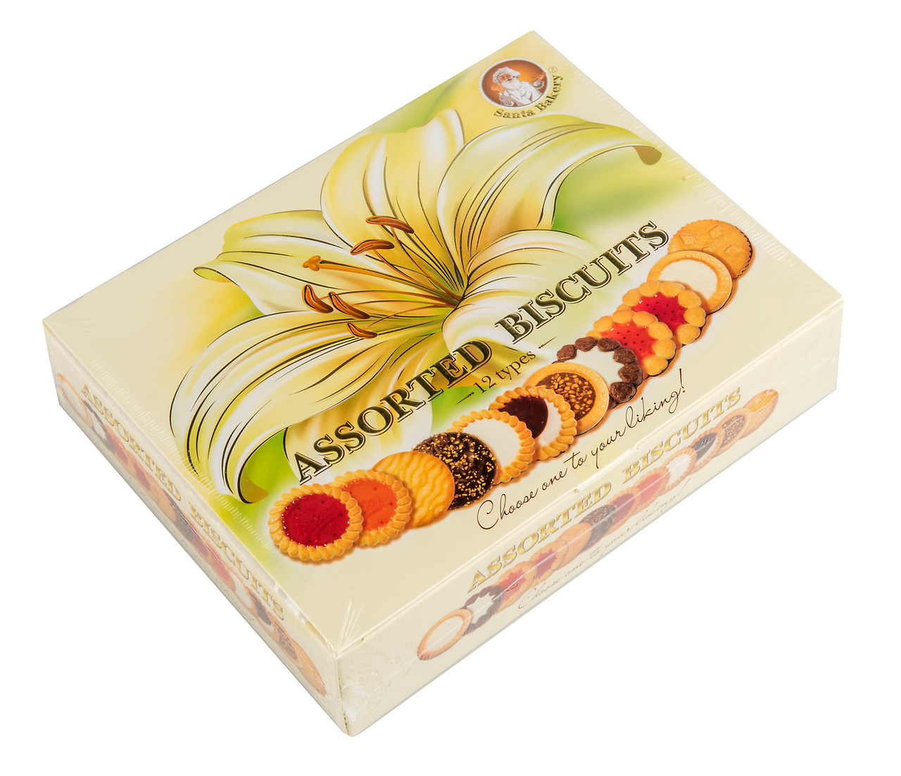 Печенье Santa Bakery Ассорти 12 видов, 750г