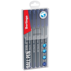 Ручки шариковые Berlingo Ultra X2 синие, 6шт