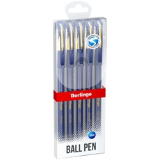 Ручки шариковые Berlingo XGold синие, 5шт