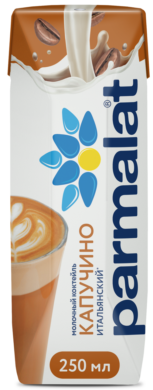 Коктейль молочный Parmalat Капучино итальяно, 250г