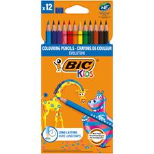 Карандаши BIC KIDS, 12 цветов