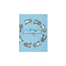 Блокнот-престиж Альт Cats in Love А6, 80 листов