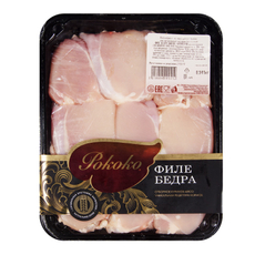 Филе Рококо бедра куриного охлажденное