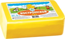 Сыр Кезский сырзавод Костромской 45%, ~5кг