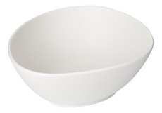 Салатник треугольный Domenik Rock white, 16см