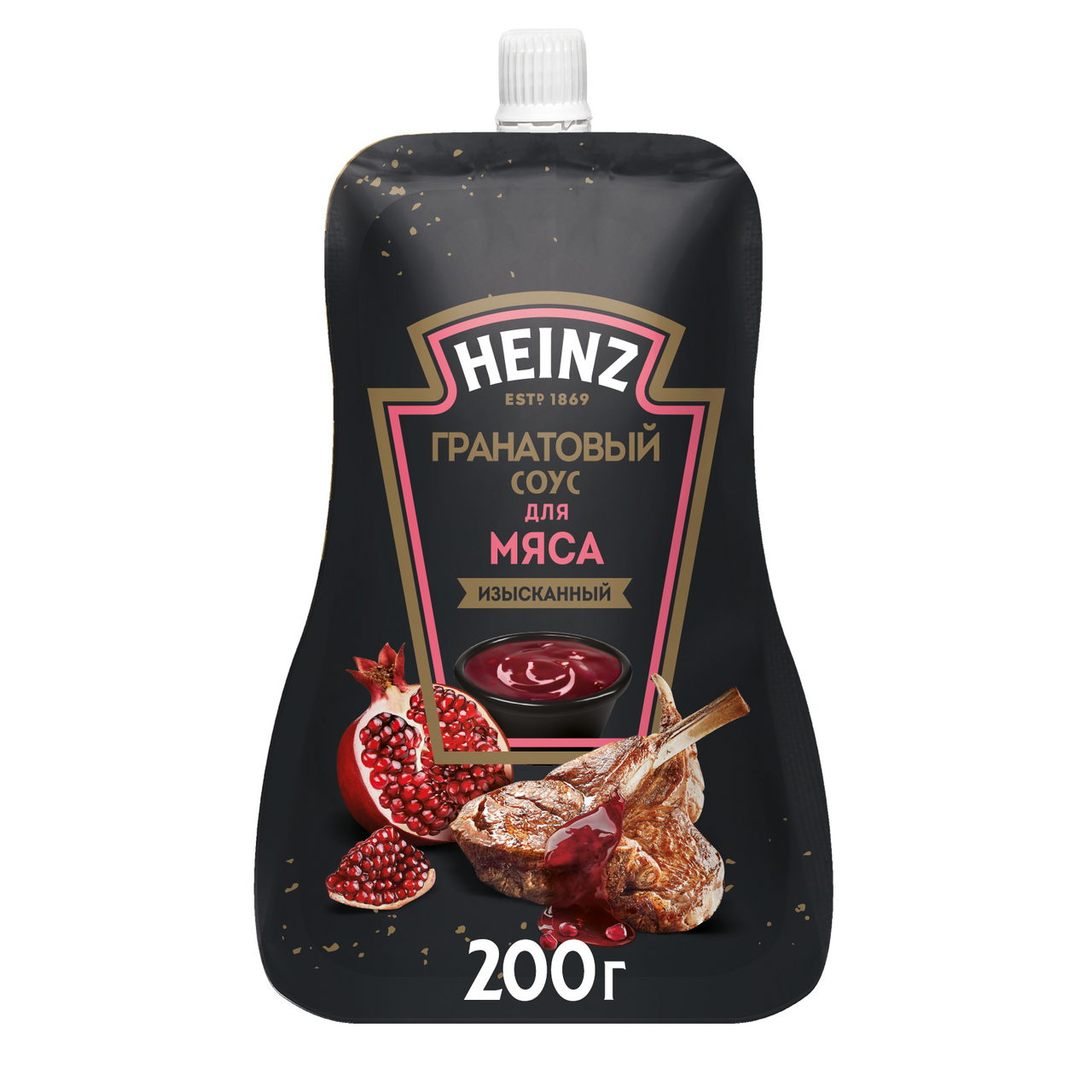 Соус Heinz гранатовый, 200г купить с доставкой на дом, цены в  интернет-магазине