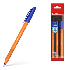 Ручки шариковые Erich Krause U-108 Orange Stick 1мм, 3шт