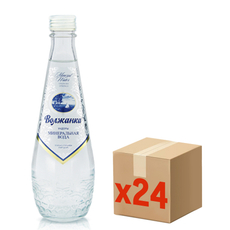 Вода Волжанка питьевая газированная, 330мл x 24 шт