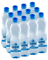 Вода Sairme родниковая негазированная, 500мл x 12 шт