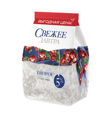 Творог Свежее завтра 5%, 400г