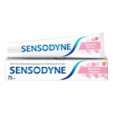 Зубная паста Sensodyne Защита эмали для укрепления эмали и снижения чувствительности зубов, 75мл