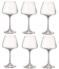 Набор бокалов для белого вина Crystal Bohemia Corvus, 350мл х 6шт