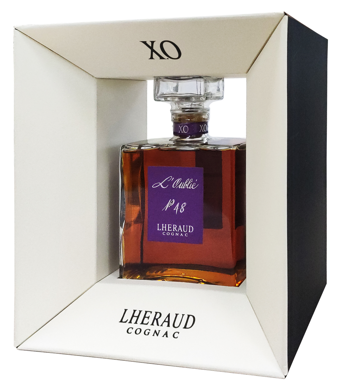 Изображение товара Коньяк Lheraud L'Oublie No. 48 XO в подарочной упаковке 0.7л Франция