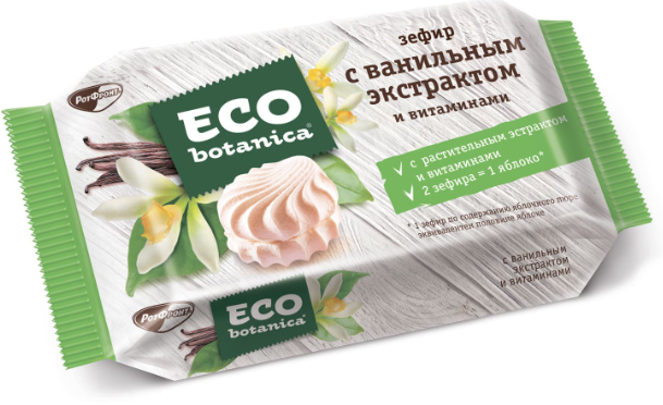 Зефир Рот Фронт Eco botanica с ванильным вкусом и витаминами, 250г ...
