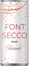 Вино игристое Font Secco Frizzante розовое сухое, 0.25л