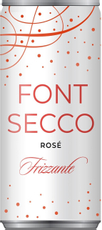 Вино игристое Font Secco Frizzante розовое сухое, 0.25л