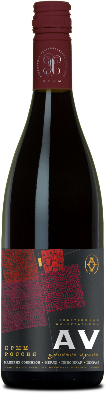 Вино Alma Valley AV красное сухое, 0.75л