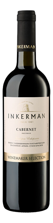 Изображение товара Вино Inkerman Winemaker Selection Каберне красное сухое 0,75 л