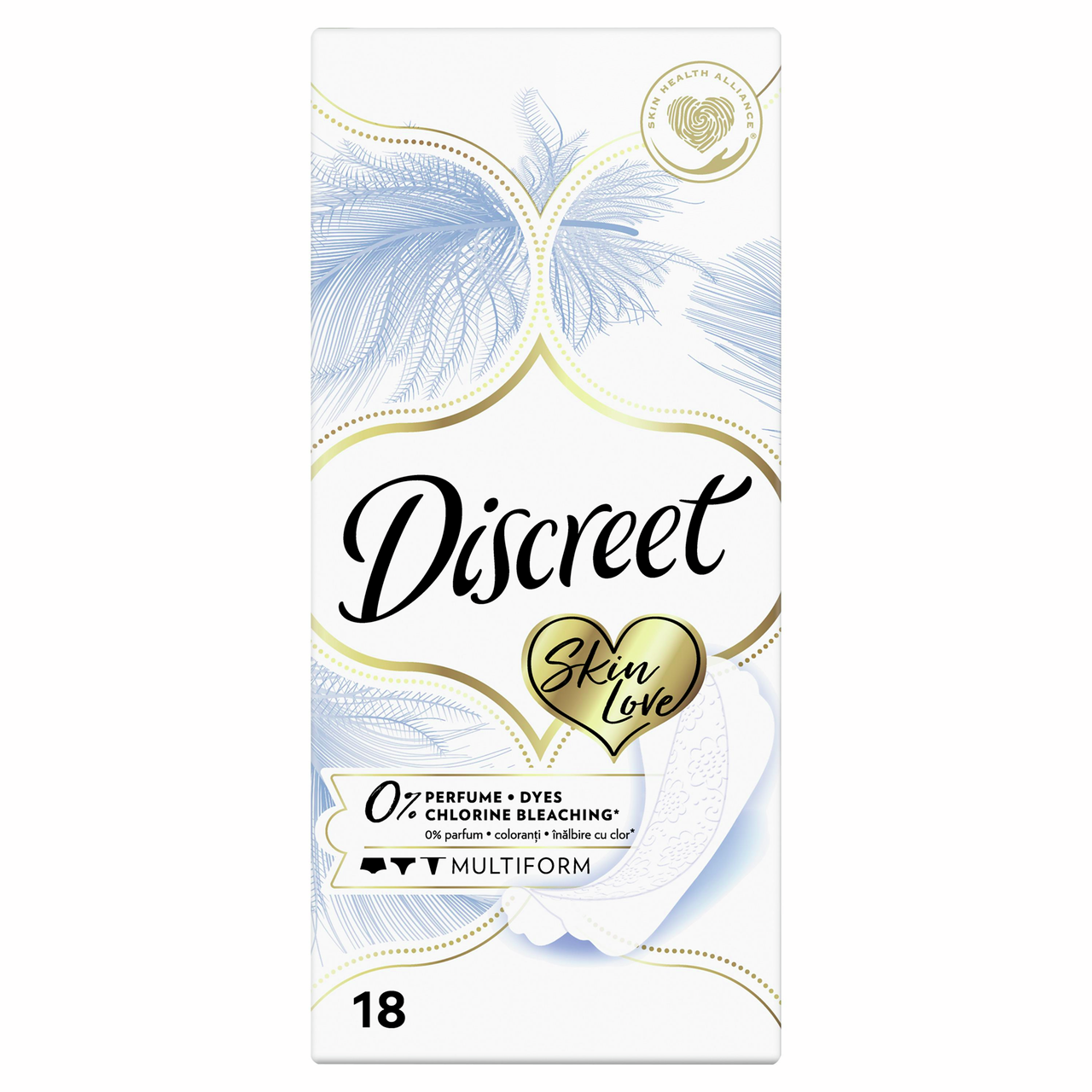 Прокладки ежедневные Discreet Skin Love, 18шт