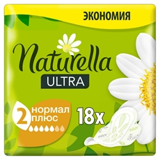 Прокладки гигиенические Naturella Ultra Normal Plus, 18шт