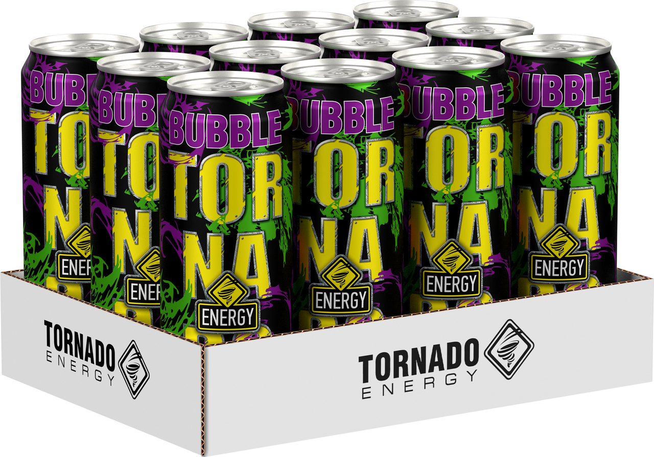 Энергетический напиток Tornado Bubble, 450мл x 12 шт