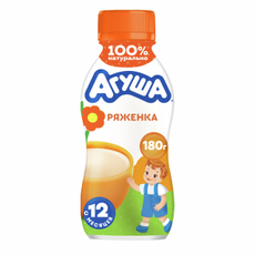 Ряженка детская Агуша 3.2% с 12 месяцев, 180г