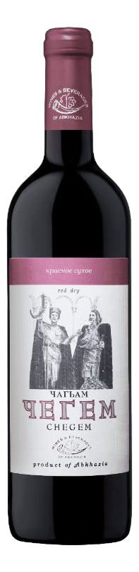 Изображение товара Вино Chegem красное сухое 0.75л из Абхазии от Чегем