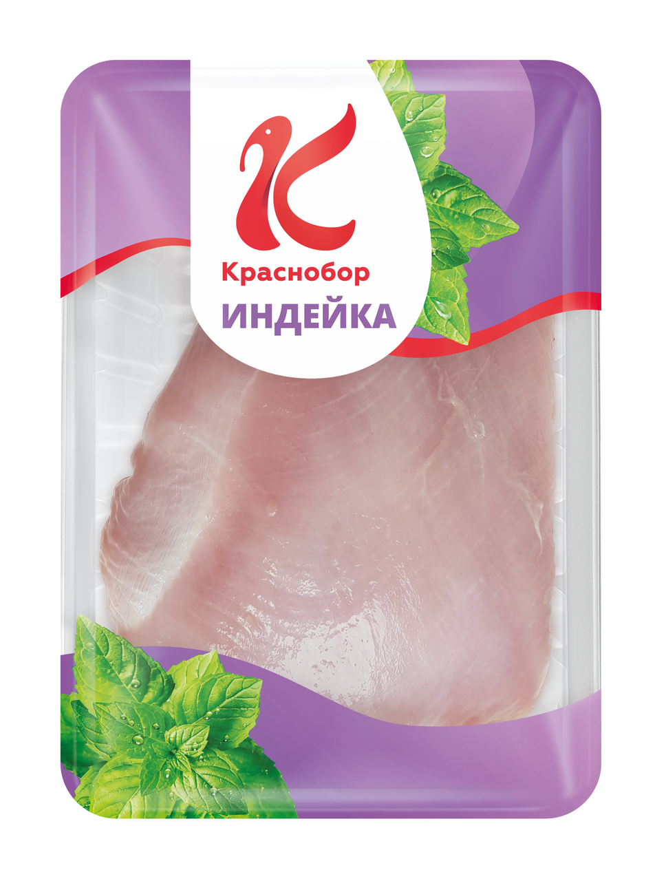 Филе грудки индейки Краснобор большое охлажденное, 500г