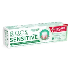 Зубная паста R.O.C.S. Sensitive Plus Gum Care, 94г