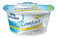 Йогурт безлактозный натуральный Parmalat 3.5%, 130г