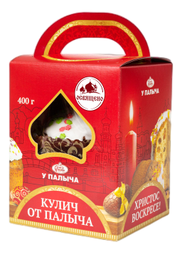 Кулич У Палыча Пасхальный, 400г купить с доставкой на дом, цены в ...