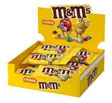 Драже M&M's с арахисом и молочным шоколадом, 45г x 160 шт