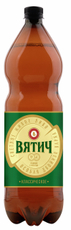 Пиво Вятич классическое 4.9% светлое, 1.35л