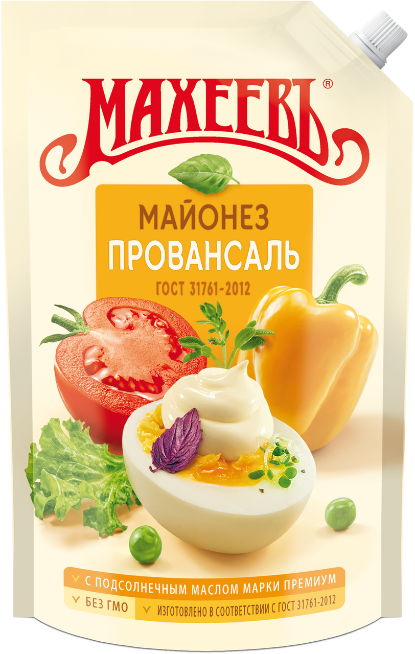 Майонез Махеевъ Провансаль 50.5%, 630г купить с доставкой на дом, цены ...