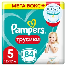 Подгузники трусики Pampers Active Baby Pants junior 12-17кг, 84шт