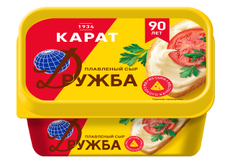 Сыр плавленый Карат дружба 45%, 400г