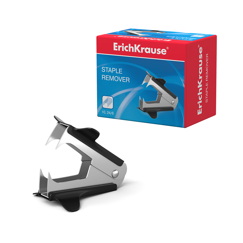 Антистеплер Erich Krause с фиксатором