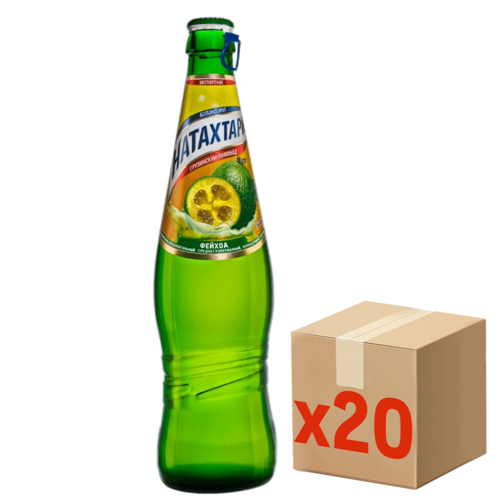 Лимонад Натахтари Фейхоа, 500мл x 20 шт