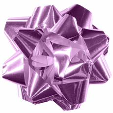 Бант Academy Style Звезда красный, 60мм